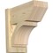 Ekena Millwork Imperial Slat Rough Sawn Outlooker, Douglas Fir, 8"W x 16"D x 16"H OUT08X16X16IMP06RDF - alternate 1